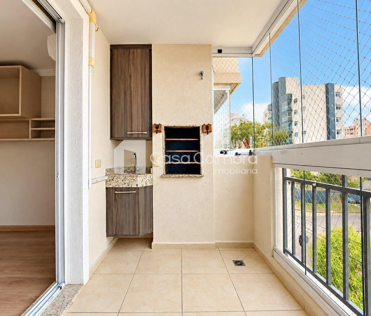 Furnished apartment, 87 m², with a grill on the balcony — photo 27