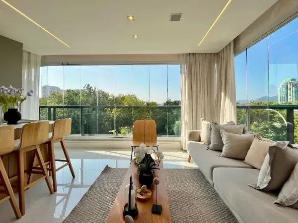 Furnished 4-bedroom apartment with open-plan kitchen — photo 7