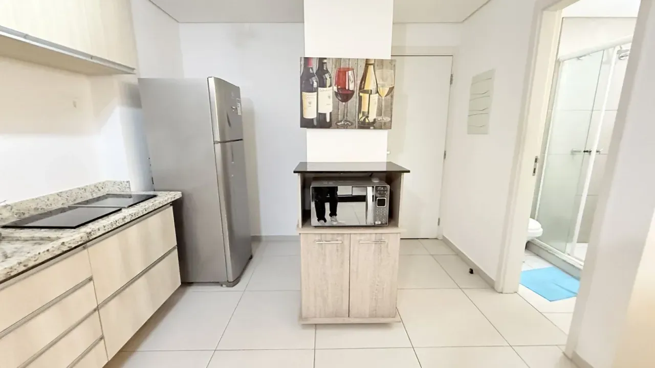 1 quarto e lareira: apartamento de 29 m² — photo 8