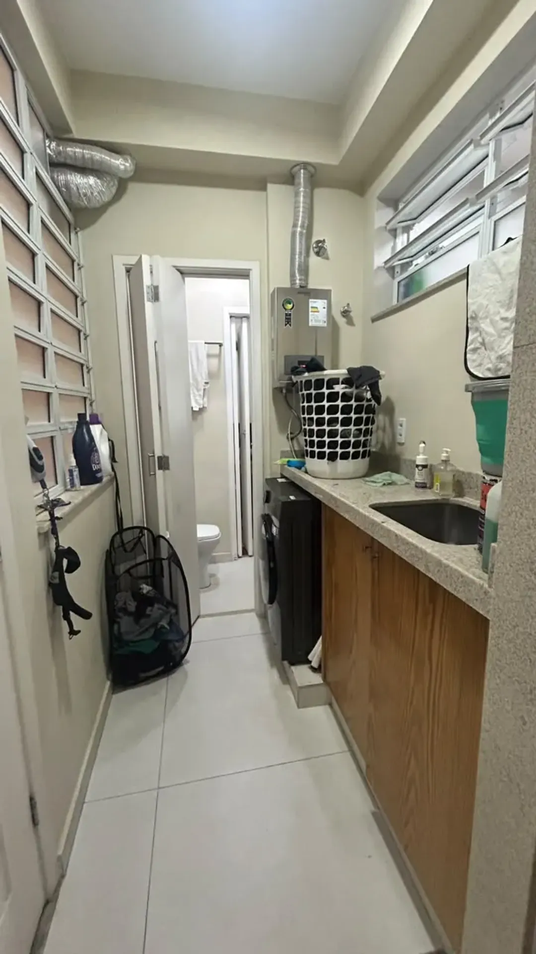 108 m² apartment with a washing machine and a home office — photo 9