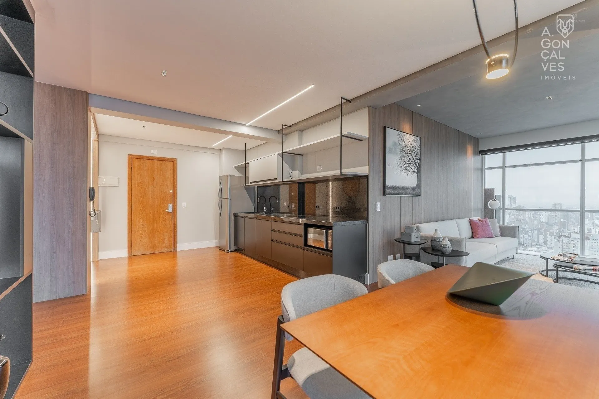 Furnished 73 m² studio with 1 bedroom and 1 bathroom — photo 8