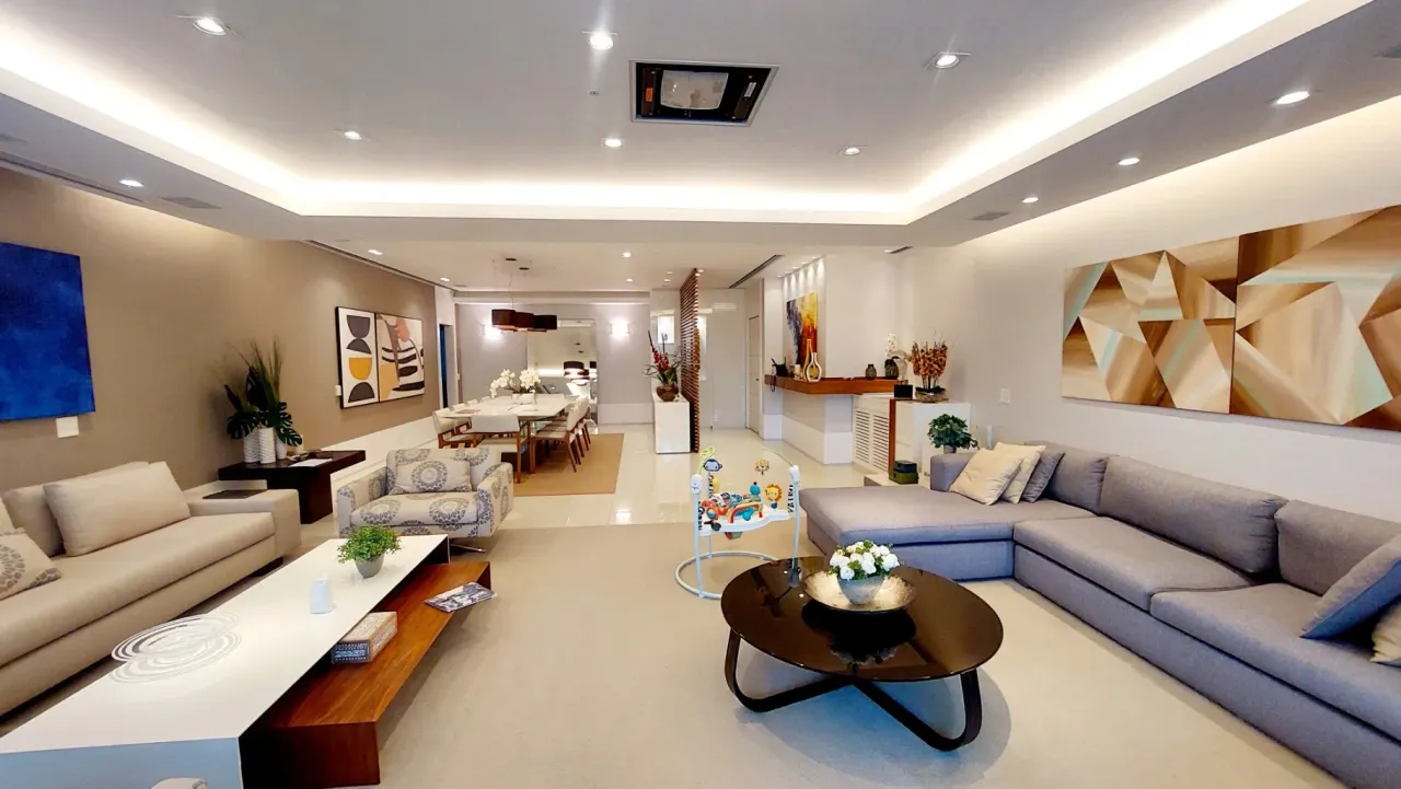 Furnished apartment with 4 bedrooms and open-plan kitchen — photo 8