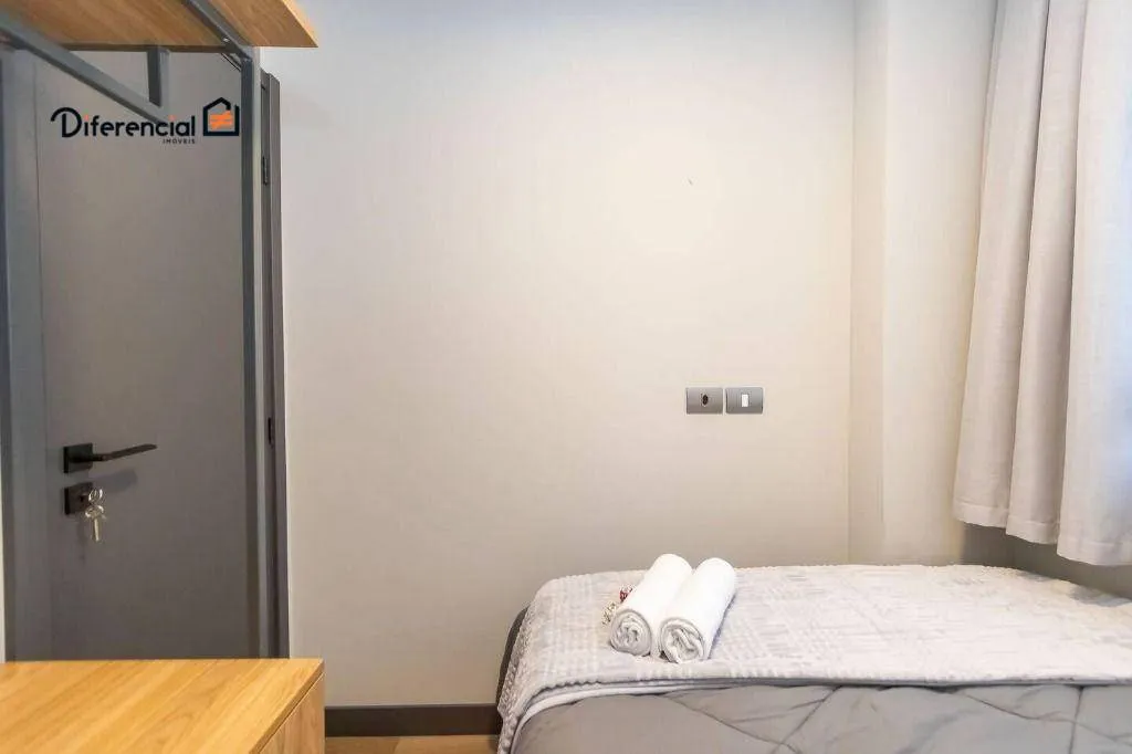 Furnished studio 35 m² with an open-plan kitchen — photo 18