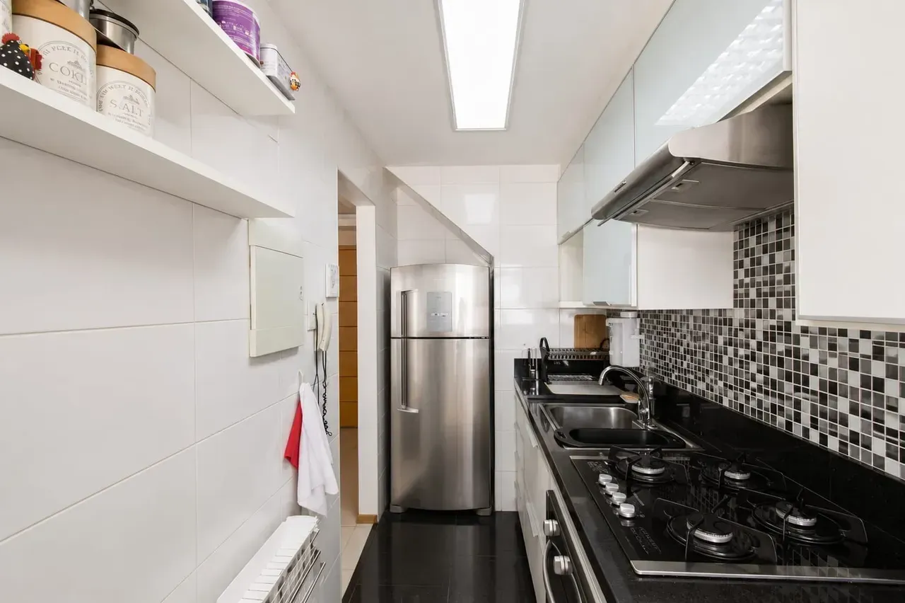 Apartamento mobiliado com 3 quartos e box de vidro — photo 6