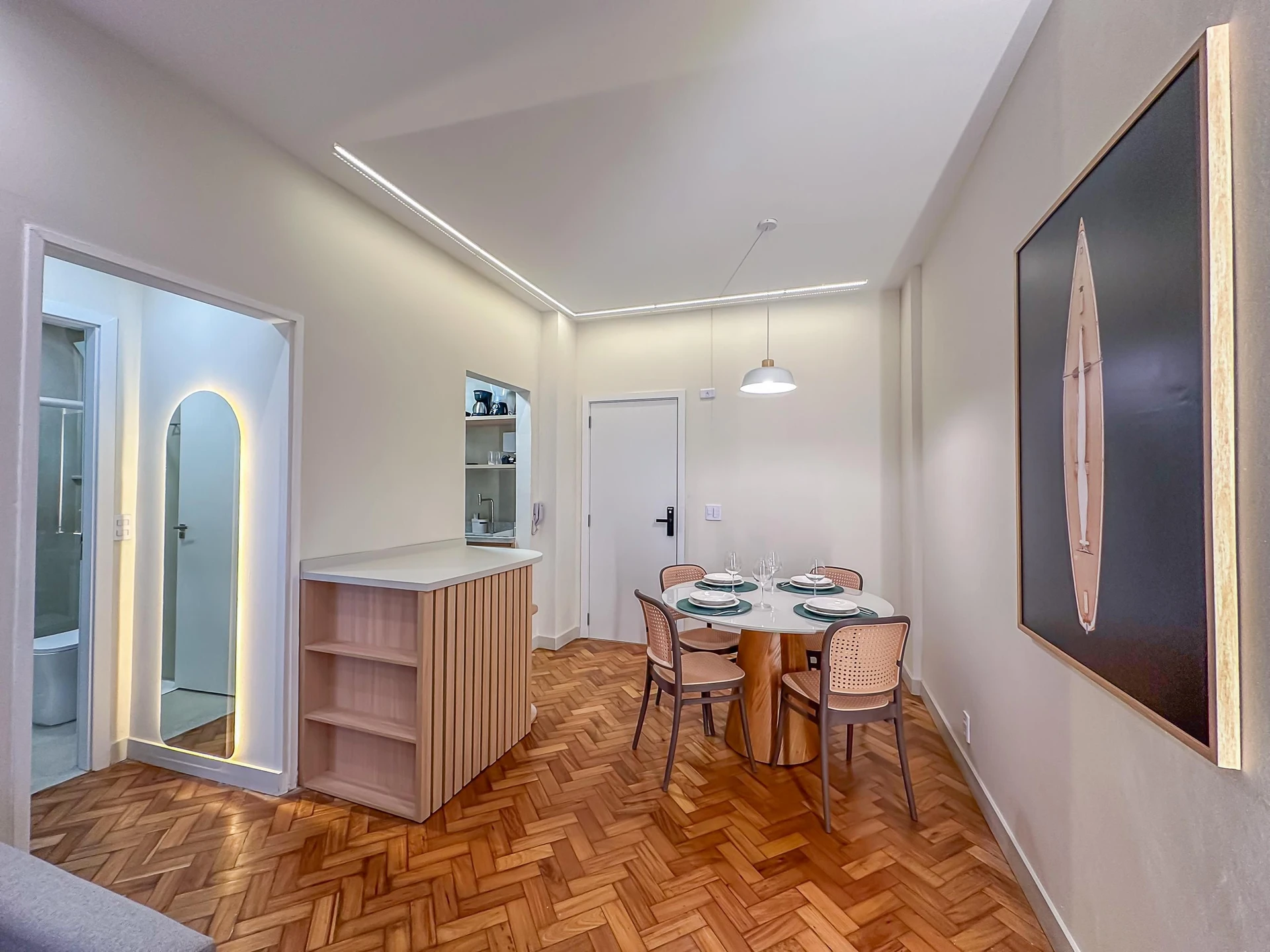 Furnished 45 m² apartment with 1 bedroom — photo 10