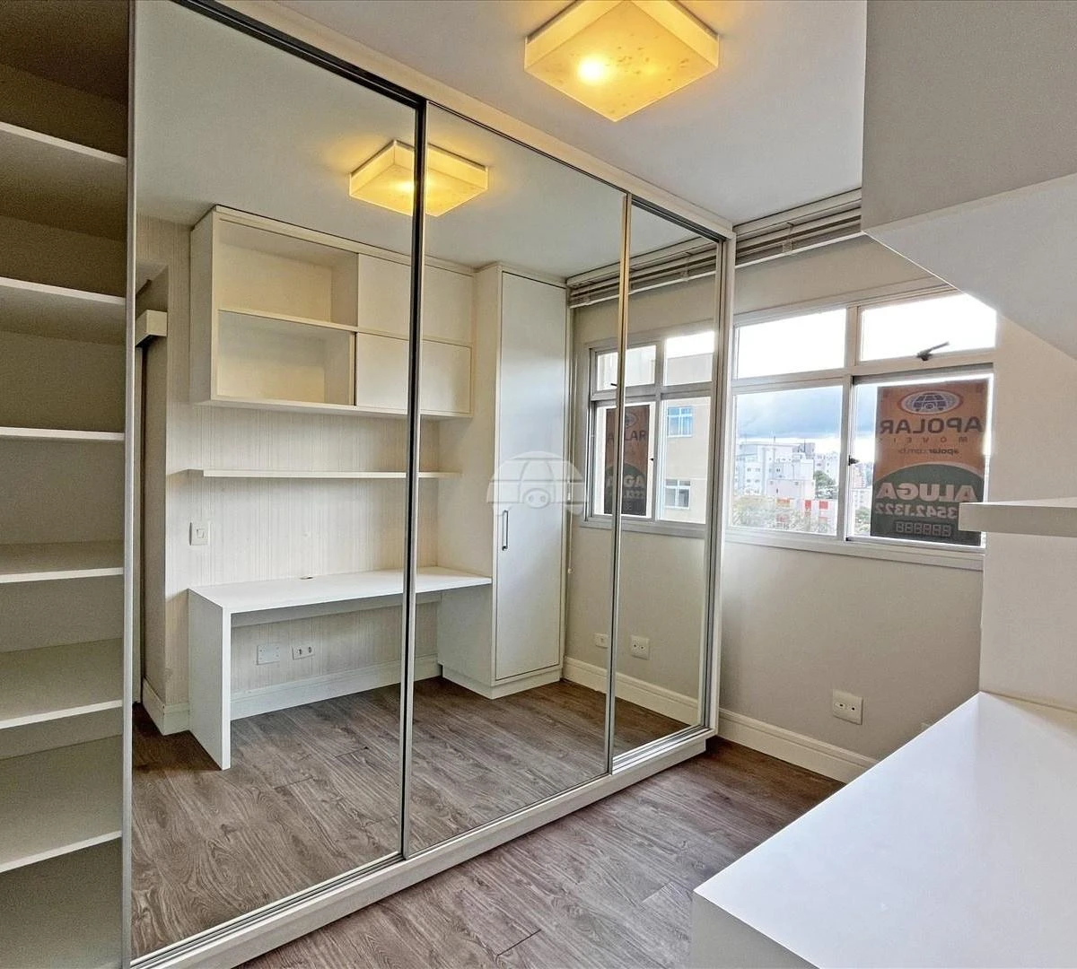 2-bedroom apartment with a washing machine in Curitiba — photo 10