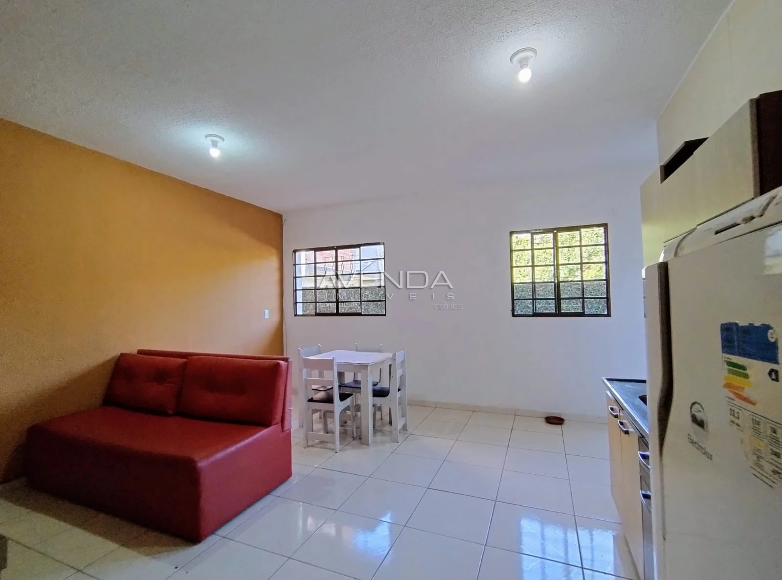 Furnished 1-bedroom apartment with parking space
