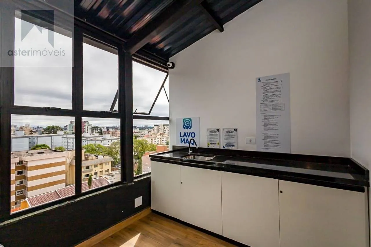 19 m² apartment with floor-to-ceiling windows and a dryer — photo 61
