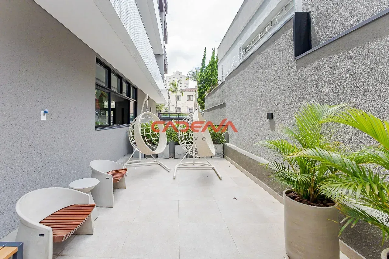Studio de 39 m² com sacada, cozinha americana e sem vaga — photo 62