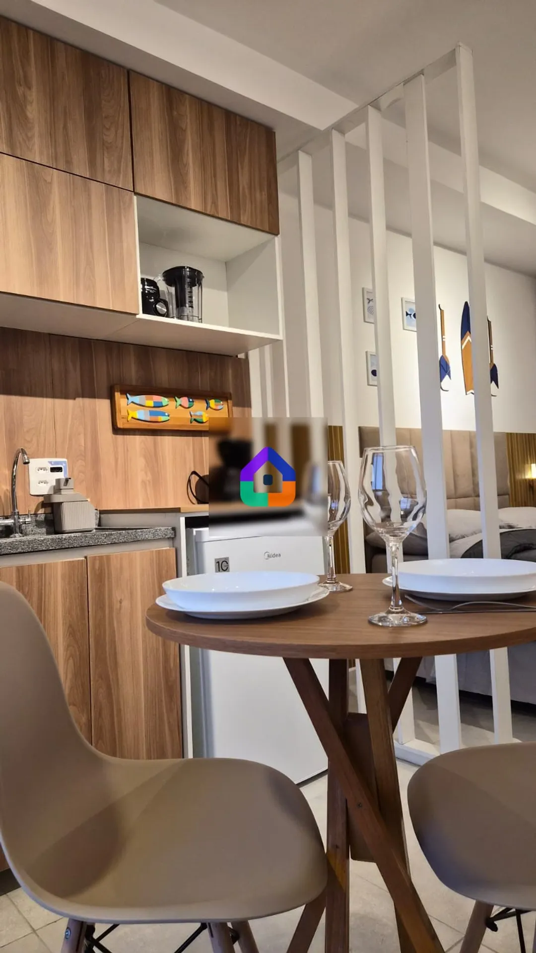 Furnished studio 30 m² with 1 bedroom and 1 bathroom — photo 5