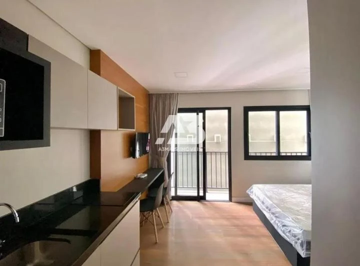 Apartamento mobiliado de 1 quarto com cozinha em conceito aberto — photo 8
