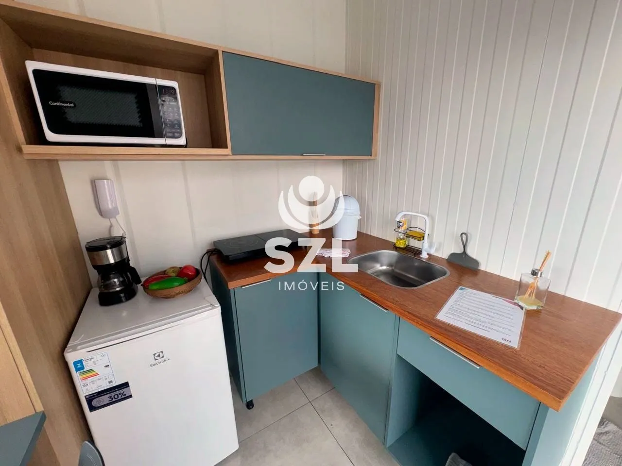 Washing machine in a one-bedroom apartment, 15 m²