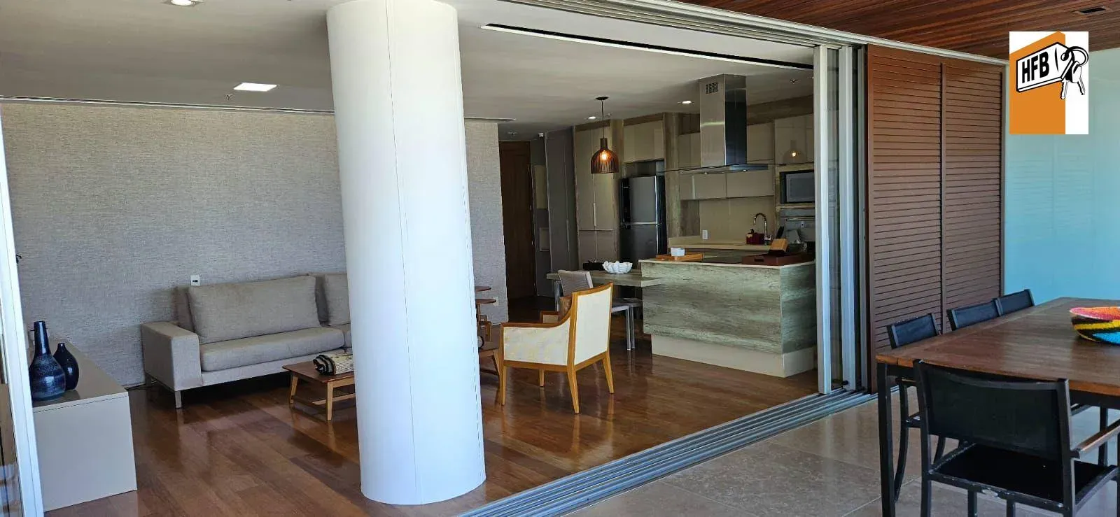 Apartamento mobiliado de 1 quarto em condomínio com sauna — photo 6