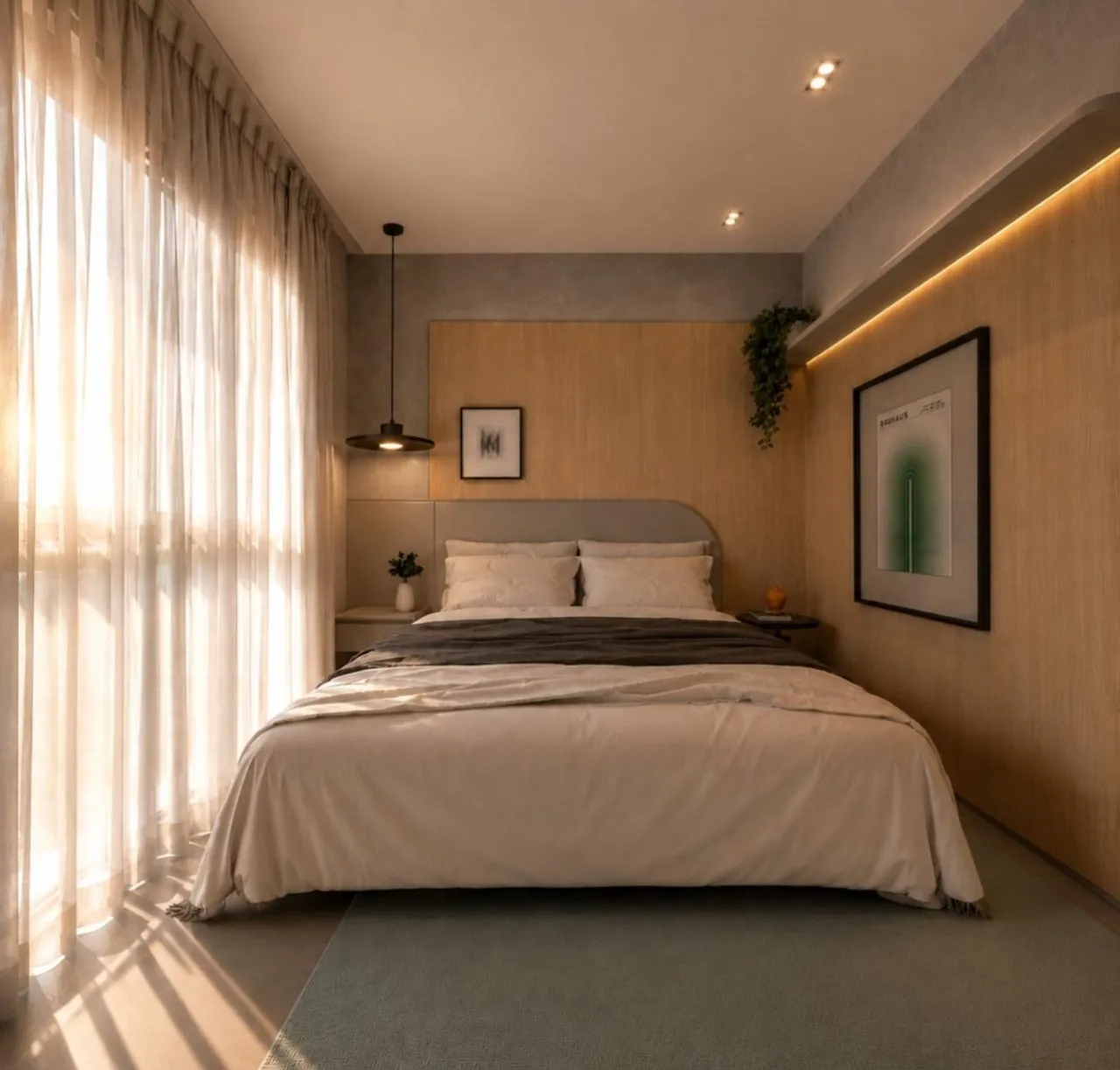 Condominium house with 3 bedrooms and open-plan kitchen — photo 12