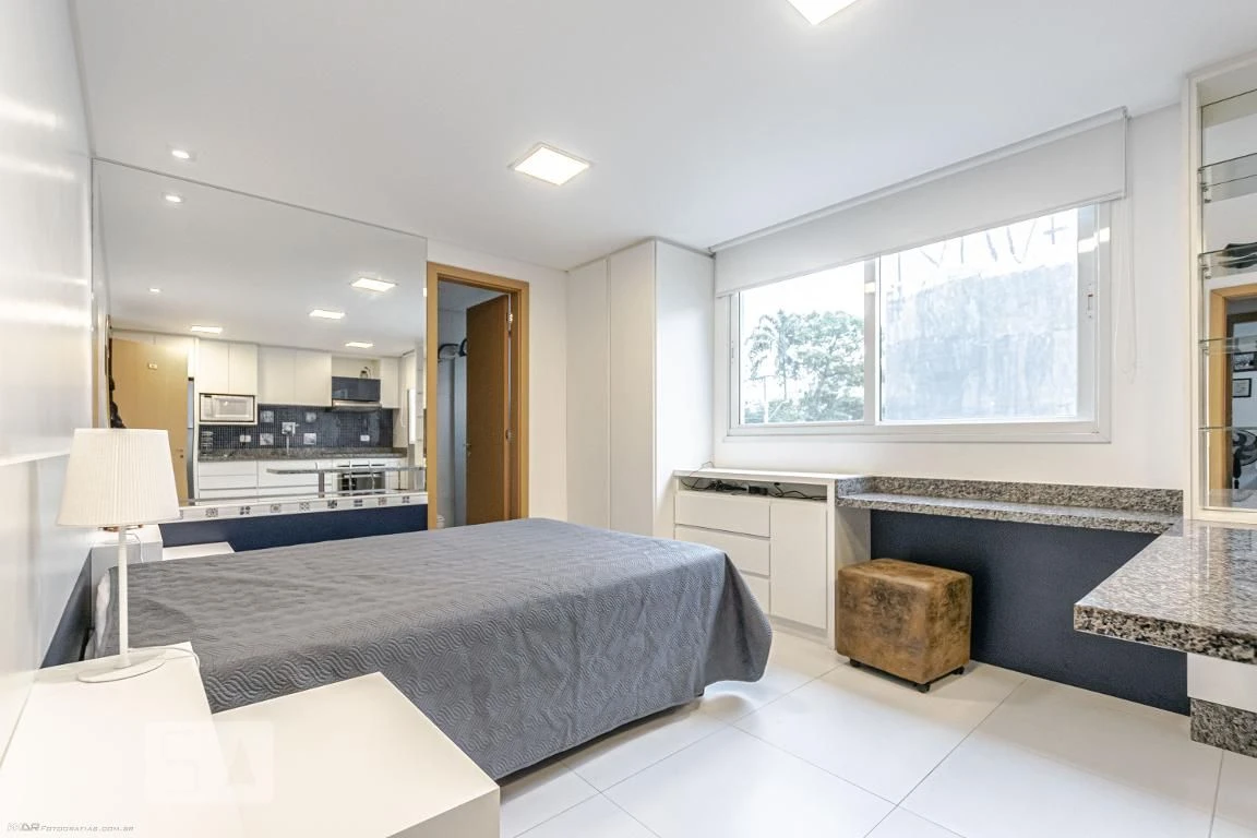 Washing machine in a one-bedroom apartment, 24 m²