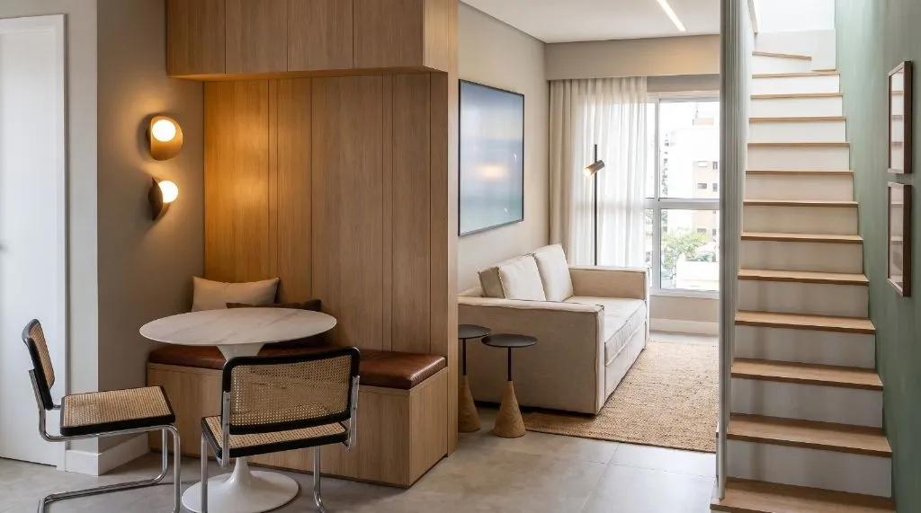 Apartamento mobiliado com 1 quarto e cozinha americana — photo 5