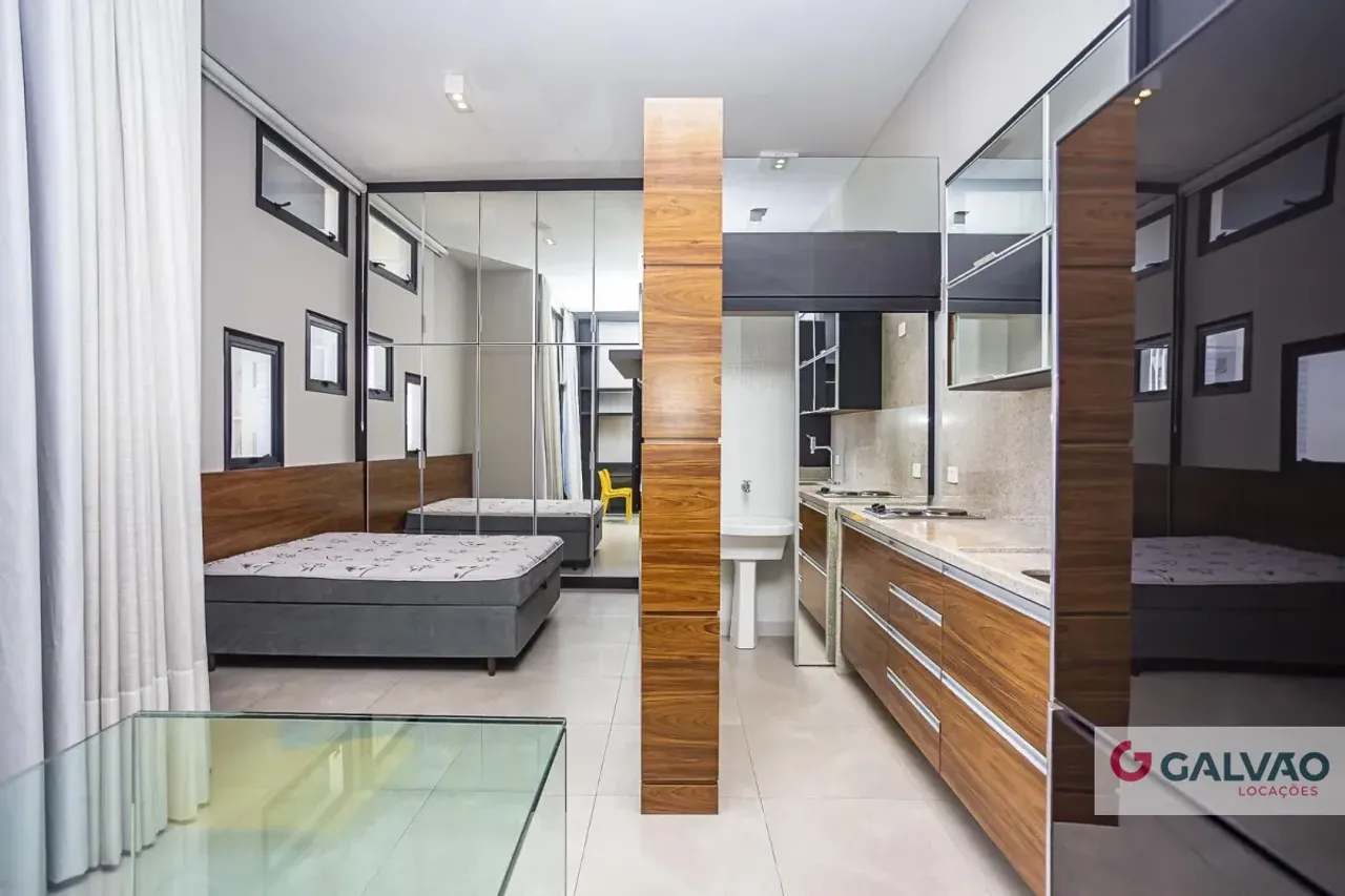 54 m² apartment with open-plan kitchen and balcony — photo 11