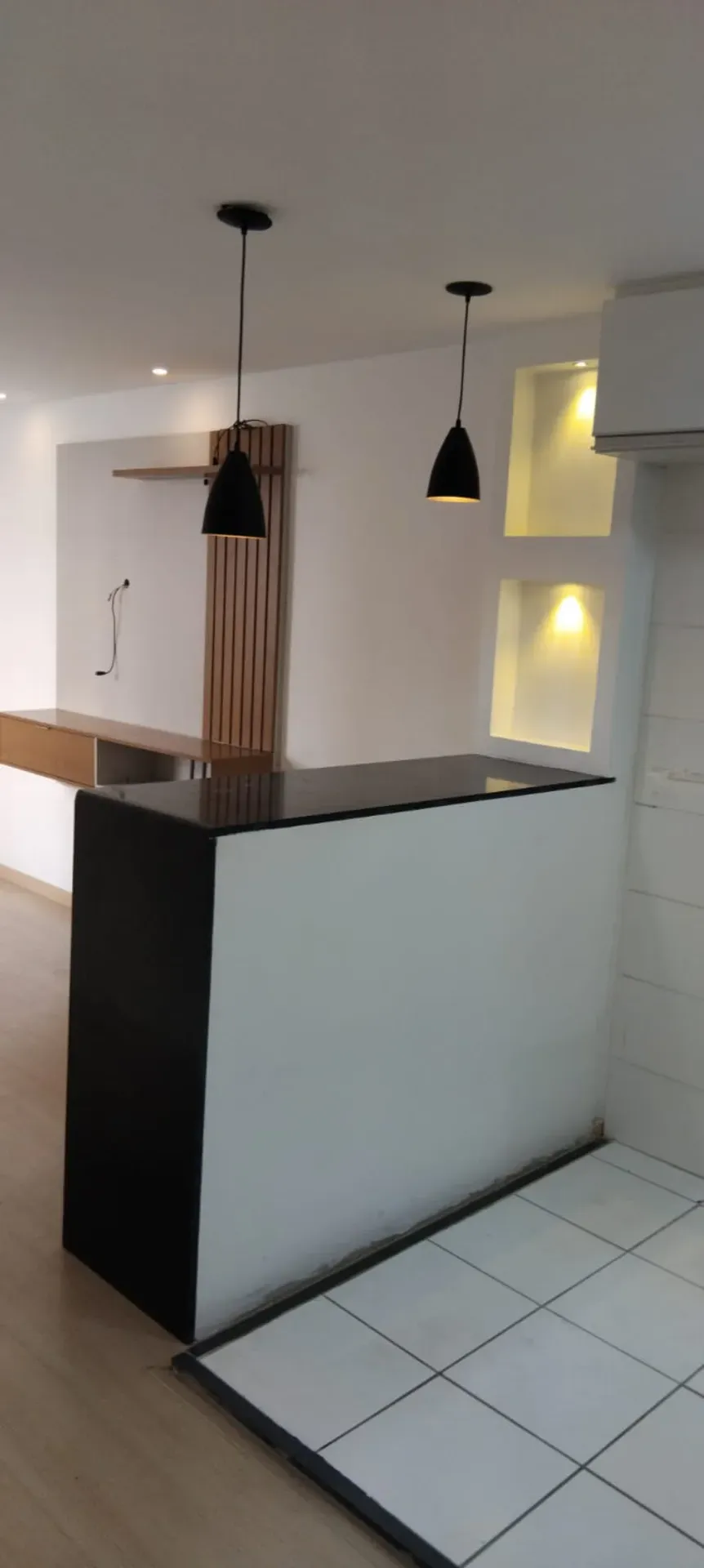 1 quarto e piso de madeira ou laminado: apartamento de 42 m² — photo 4