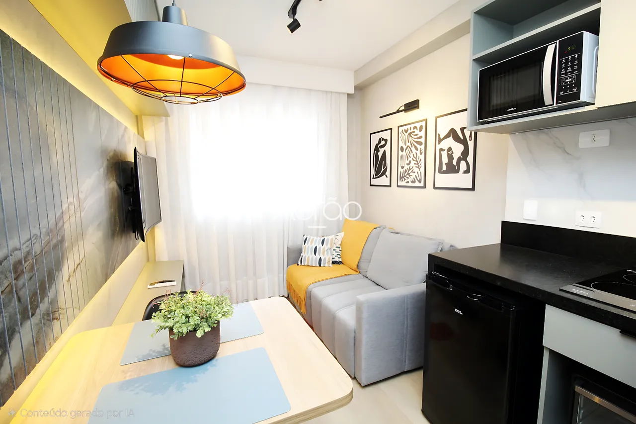 Apartamento de 1 quarto com 24 m² e 1 vaga — photo 2