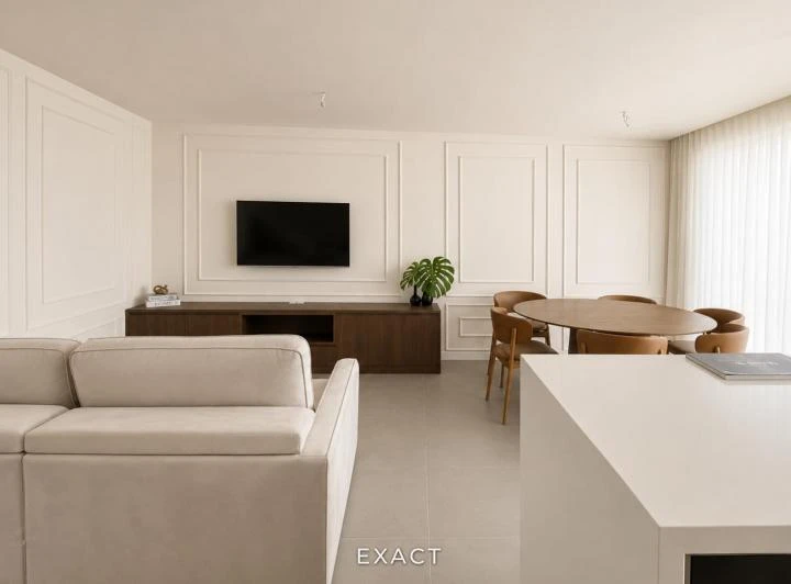 Furnished house with 3 en-suite bedrooms and 3 parking