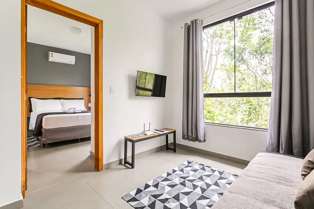 1-bedroom apartment with 52 m² and 1 parking space