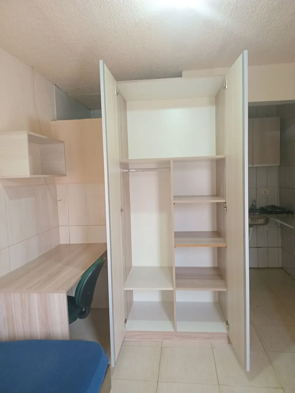 Apartamento sem mobília com mini cozinha e 1 banheiro — photo 6