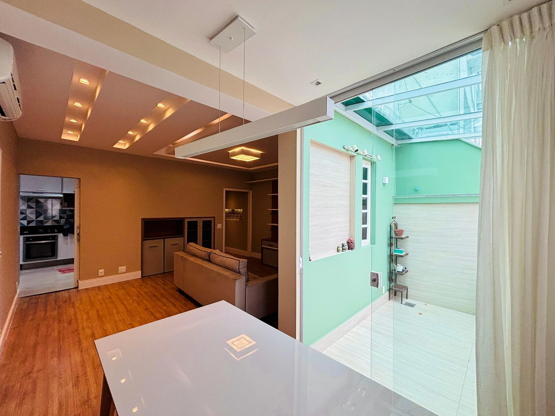 Apartamento com 3 quartos, varanda e cozinha integrada — photo 10