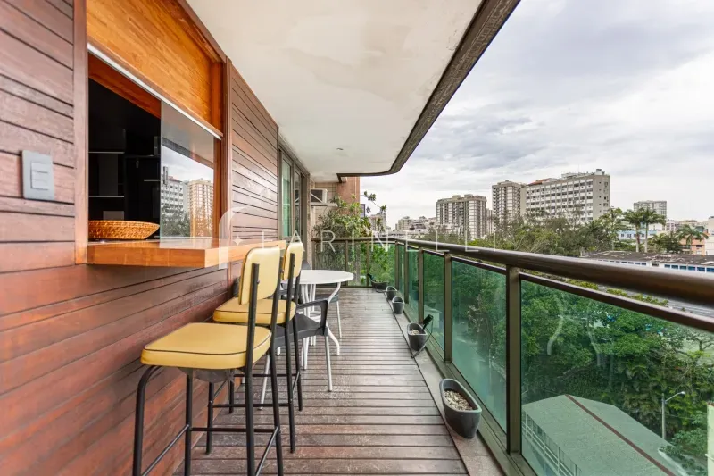 Cobertura mobiliada com deck, piscina e 163 m² — photo 3
