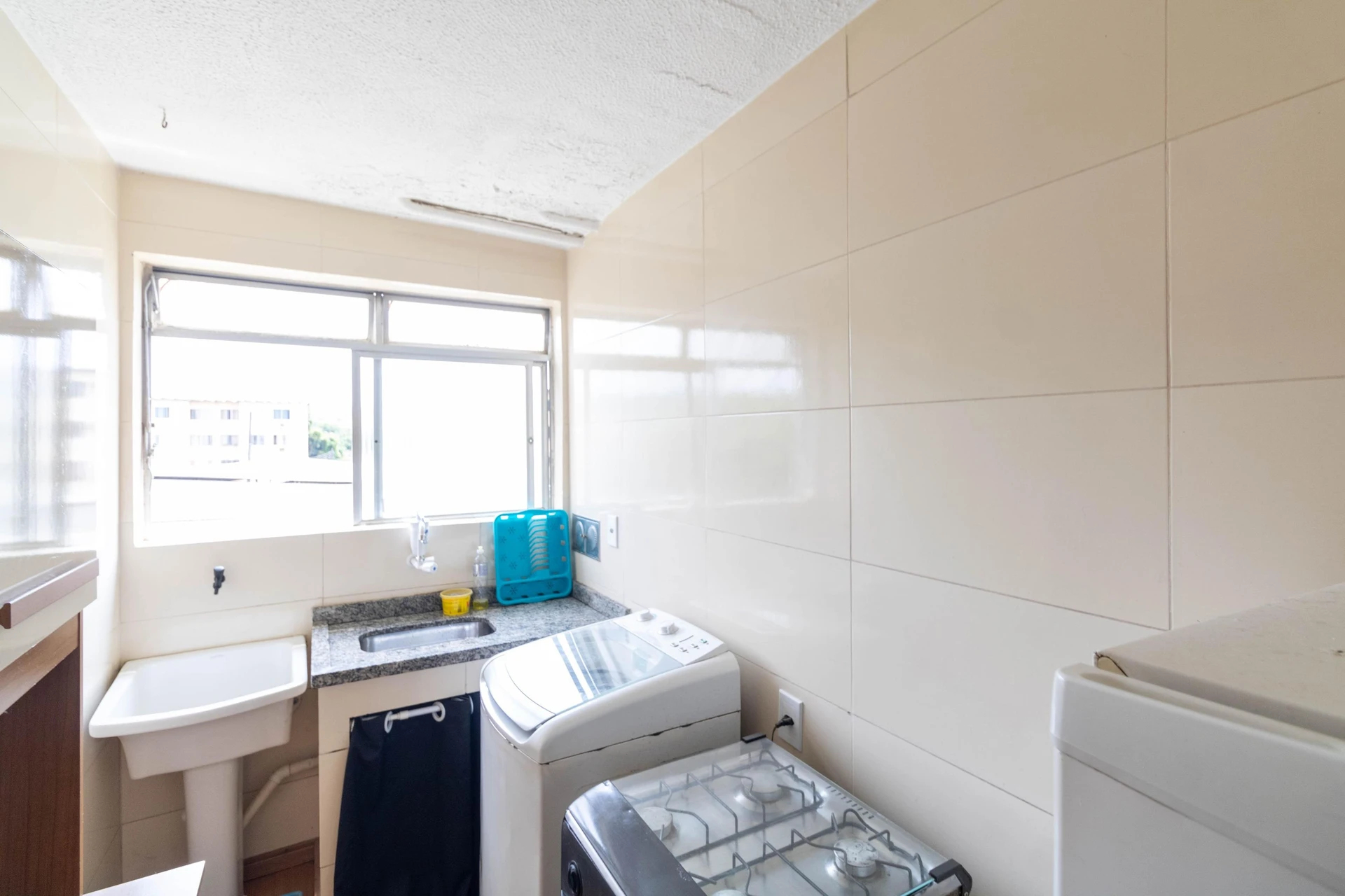 70 m² apartment with a washing machine and a home office — photo 11