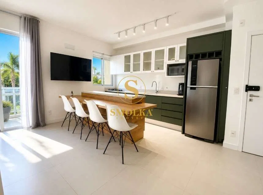 Furnished one-bedroom, 50 m² apartment in Florianópolis