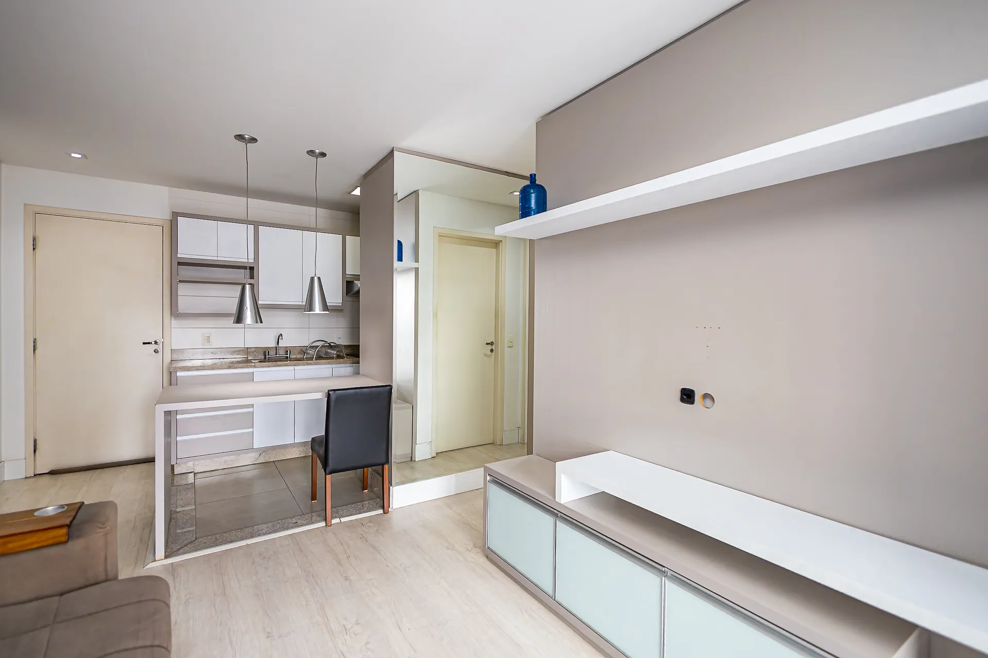 Apartamento amueblado de 46 m² con 1 dormitorio y parking — photo 12