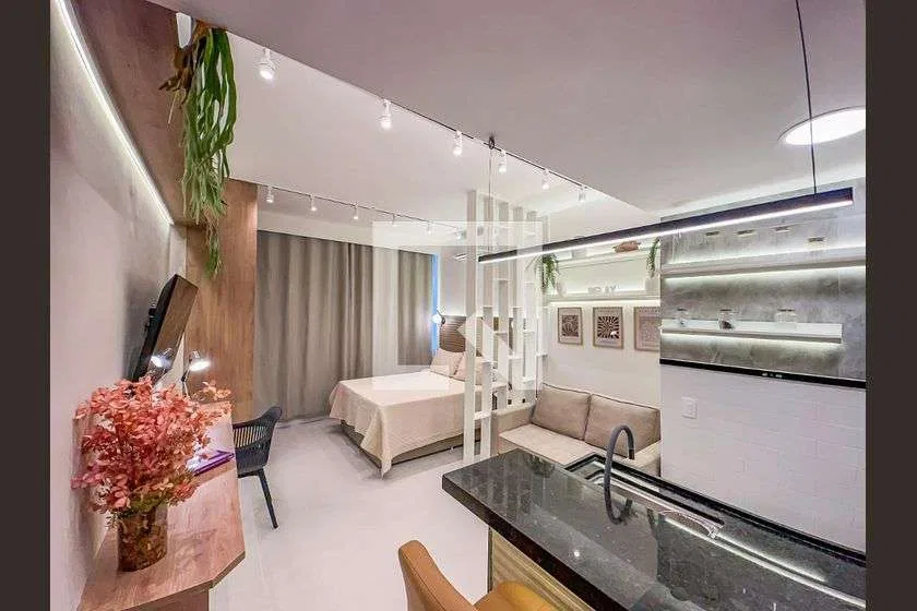 Apartamento mobiliado de 1 quarto com cozinha integrada — photo 5