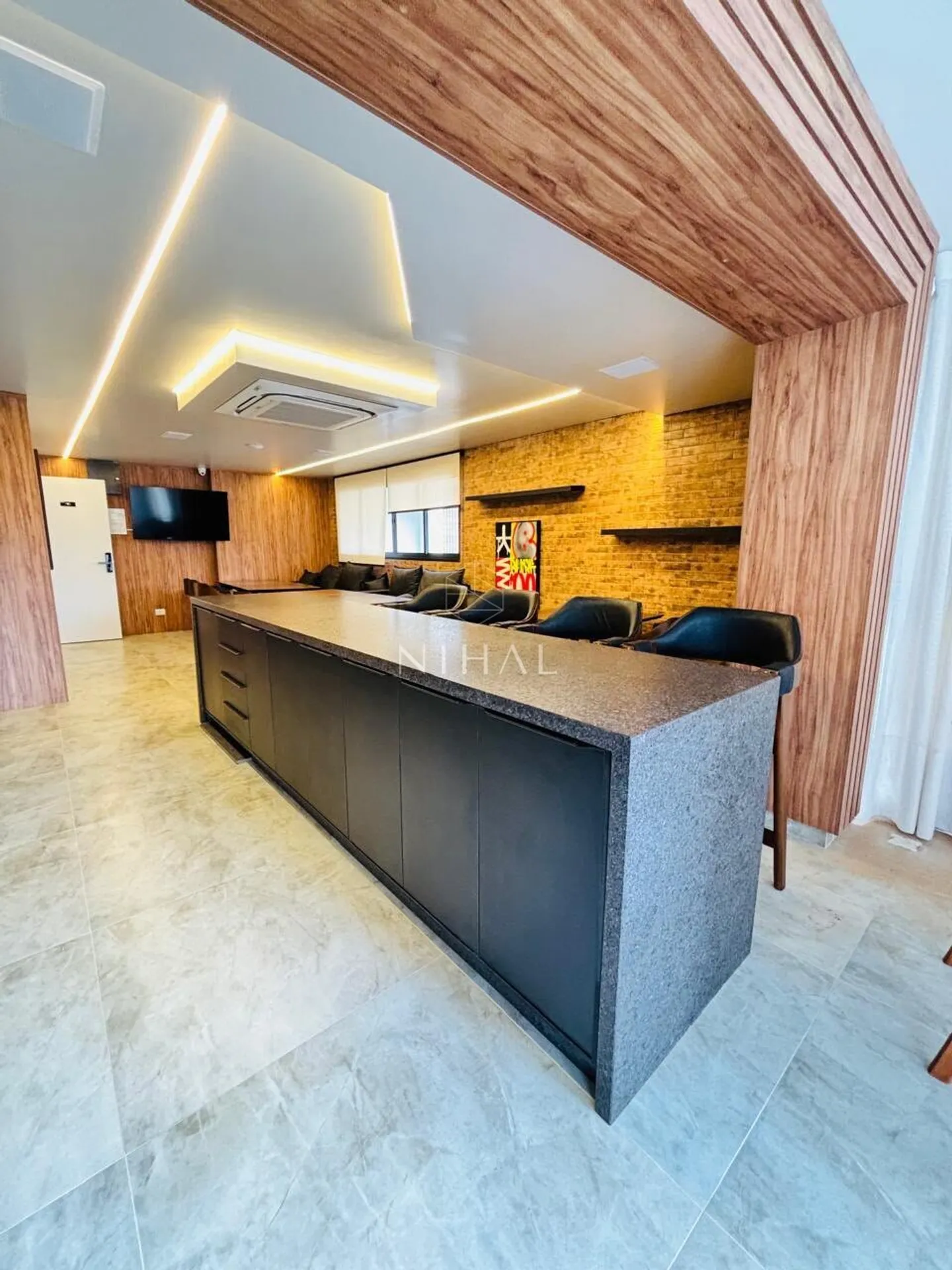 Furnished apartment, 45 m², with a washing machine — photo 34