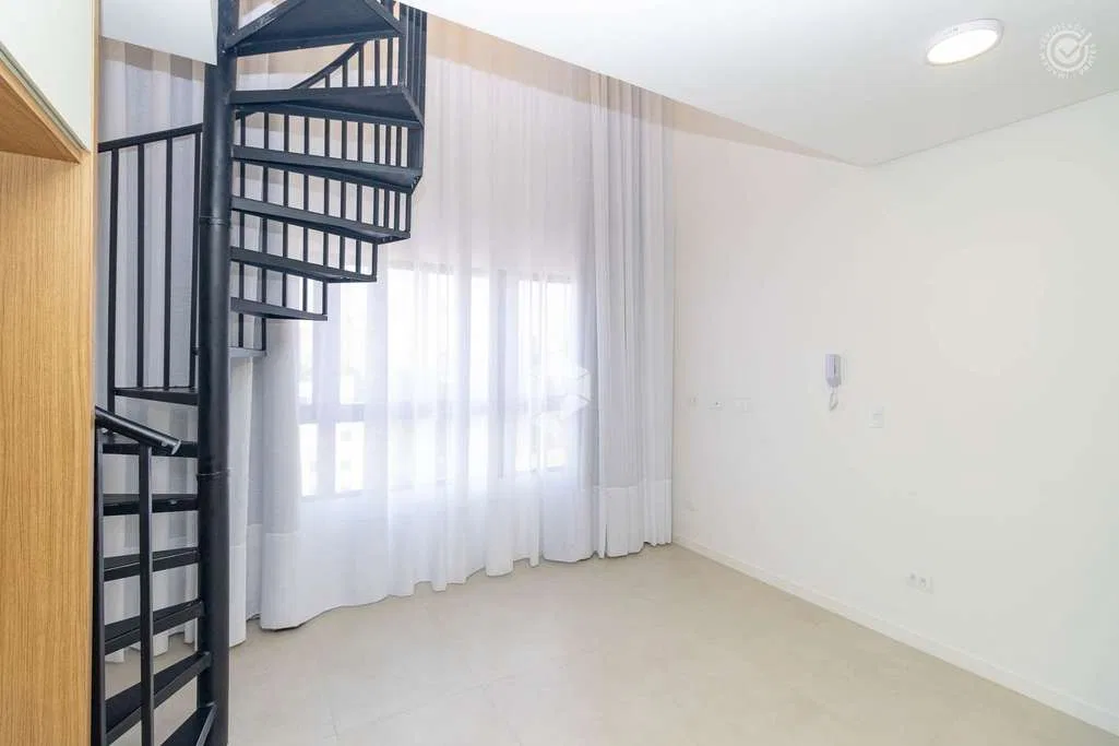 One-bedroom apartment with a washing machine in Curitiba