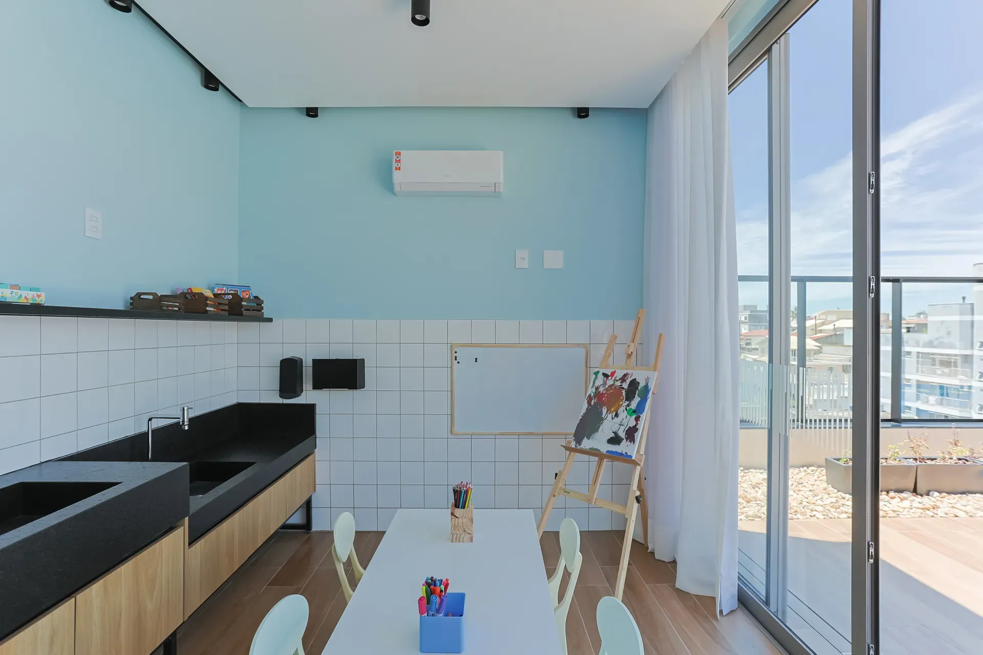 Studio de 34 m² com 1 quarto e cozinha americana — photo 16
