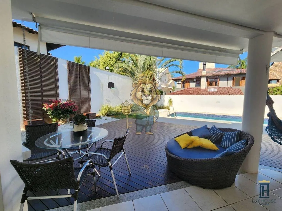 Casa de 4 dormitorios con balcón gourmet en Florianópolis — photo 20
