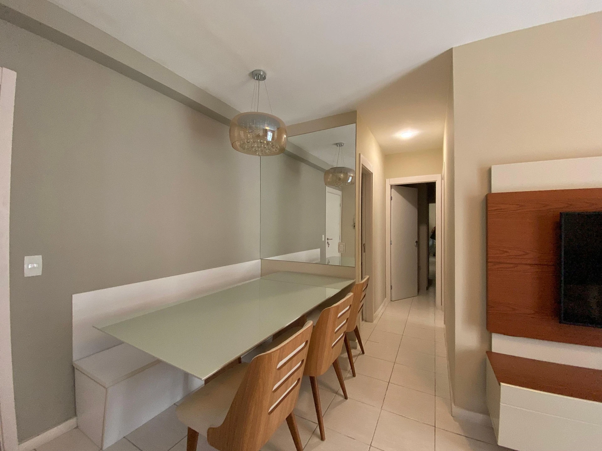 Home office in a 2-bedroom apartment, 55 m² — photo 59