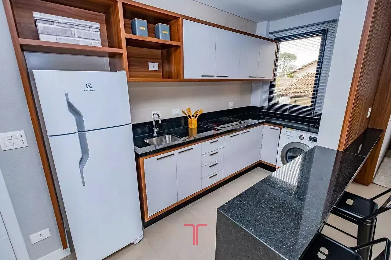 Furnished 1-bedroom apartment with 34 m² and balcony — photo 28