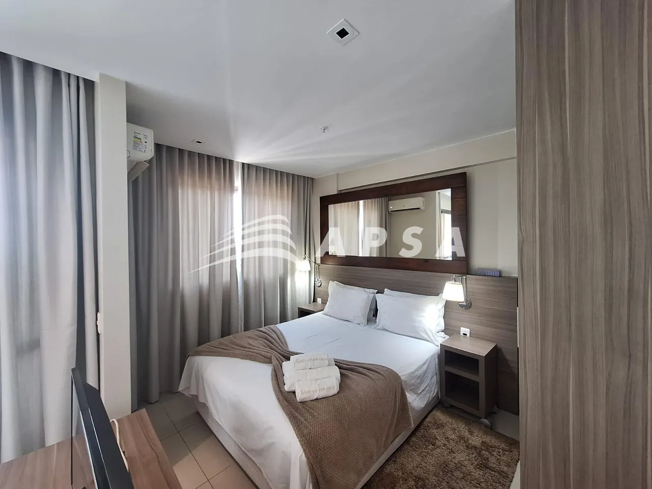 Apartamento mobiliado com cozinha integrada e ar-condicionado — photo 10