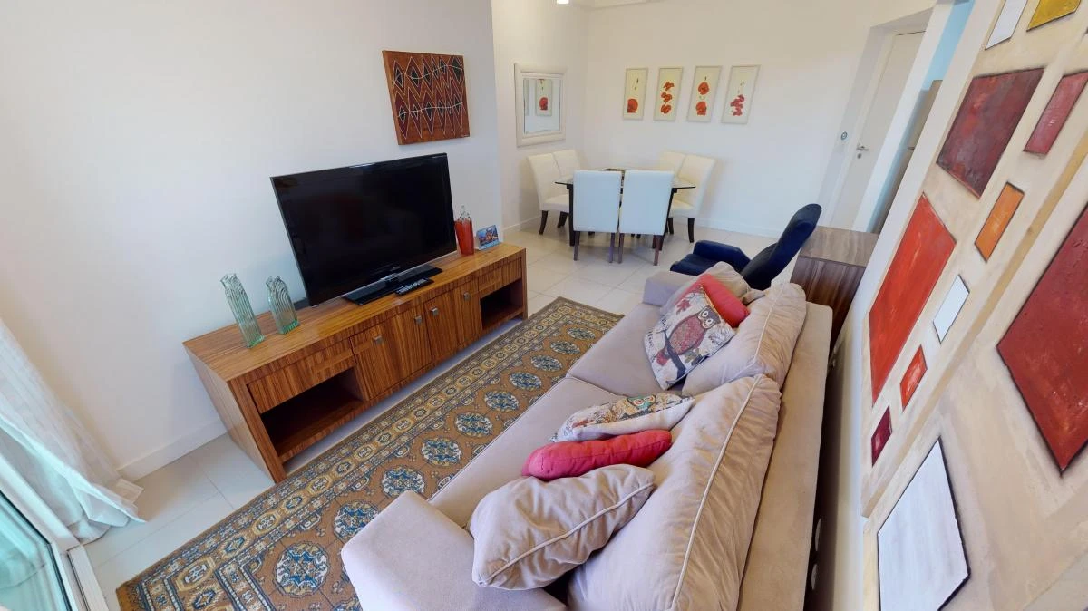 2-bedroom apartment with a washing machine in Curitiba — photo 18
