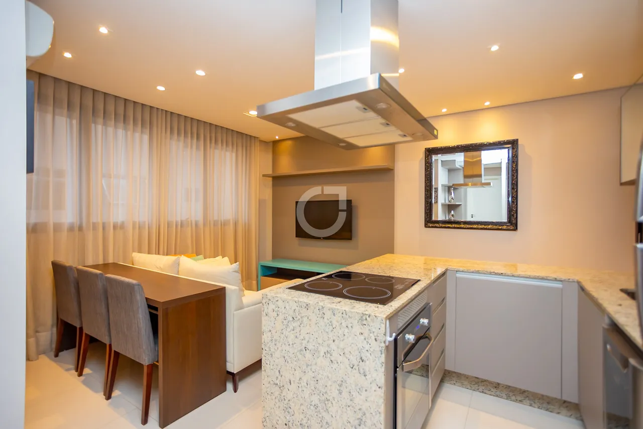 Furnished apartment with 64 m² and 1 en-suite