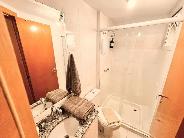 Furnished 37 m² studio with an open-plan kitchen — photo 14
