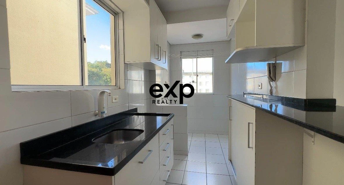 Apartamento sem mobília de 54 m² com 2 quartos