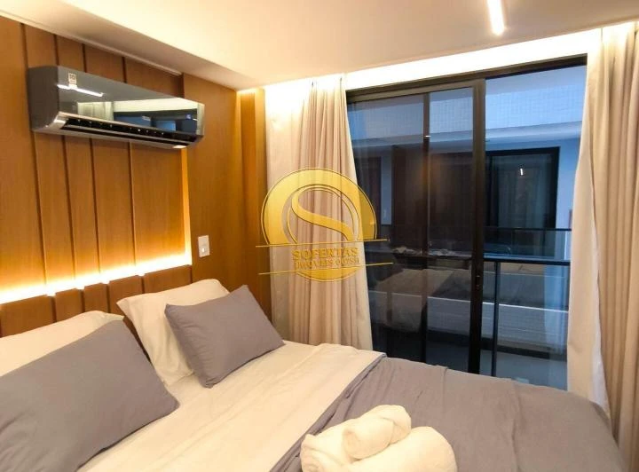 Furnished 1-bedroom apartment with parking and 26 m² — photo 3