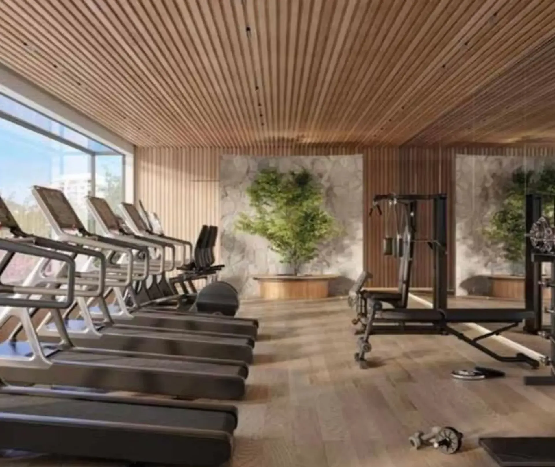 Apartamento mobiliado de 1 quarto em condomínio com sauna — photo 11