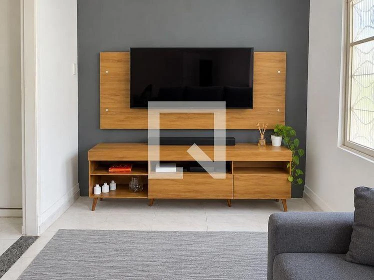 50 m² house with a washing machine and a home office