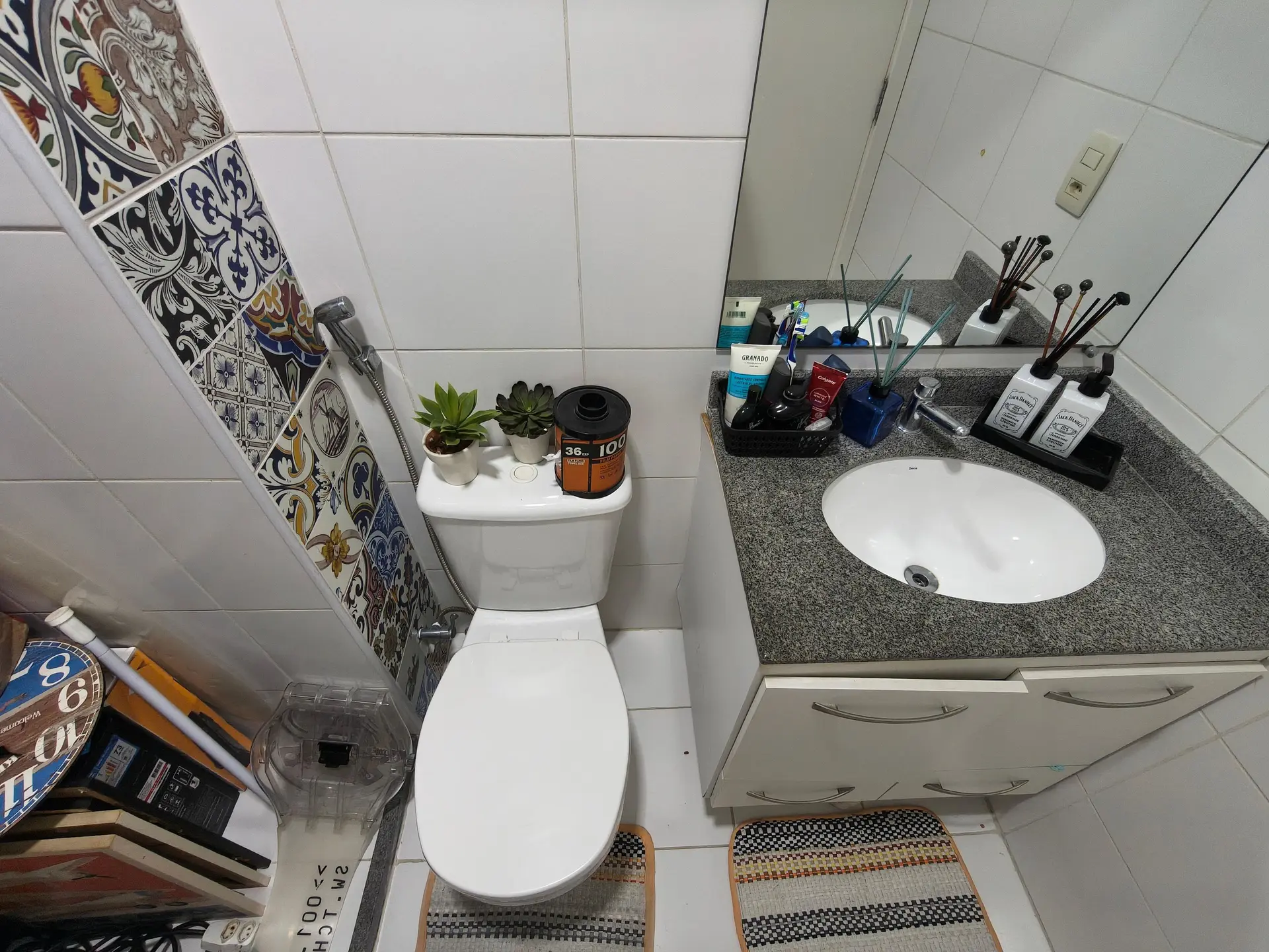Furnished apartment, 57 m², with a washing machine — photo 17