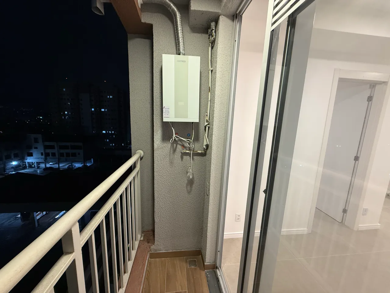 Apartment with 2 bedrooms, balcony and gas stove
