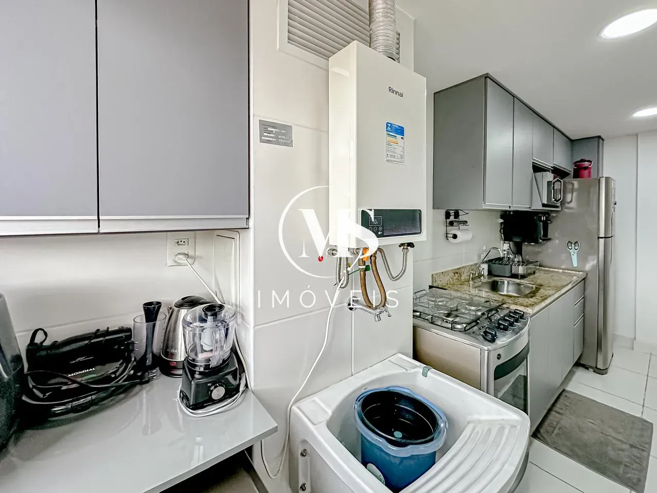 Furnished apartment, 66 m², with a washing machine — photo 17