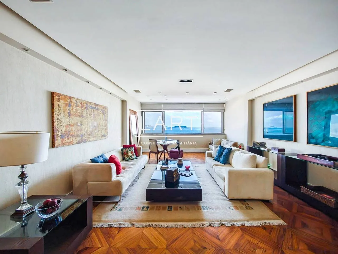 3-bedroom apartment with a water view in Rio de Janeiro